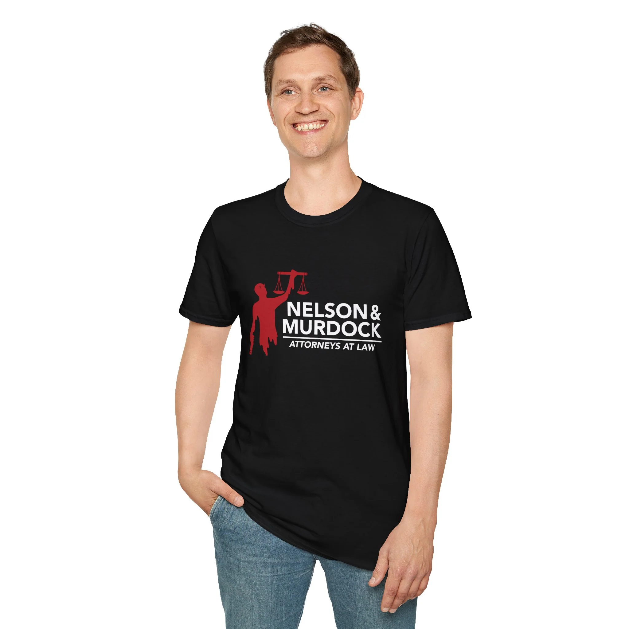 Nelson & Murdock - Scales Of Justice T-Shirt - Image 3