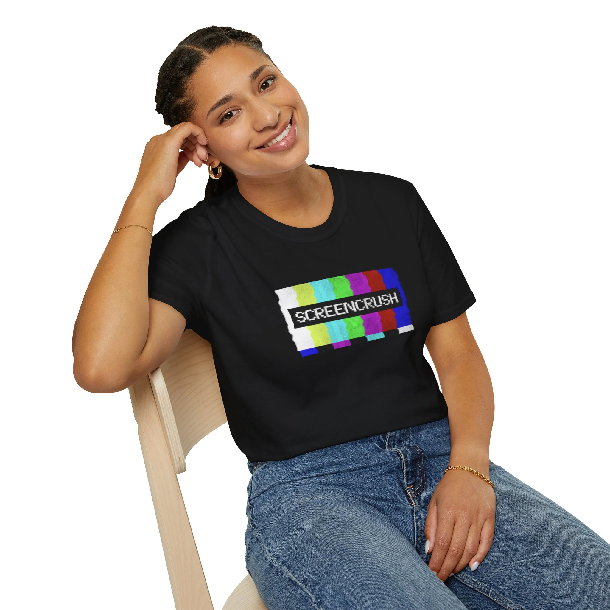 Screencrush Color Bars T-Shirt - Image 3